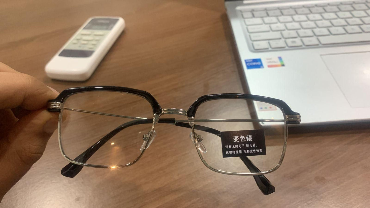 Fashionable Light-Sensitive Eyeglasses – Stylish & Protective | NISHU Superstores