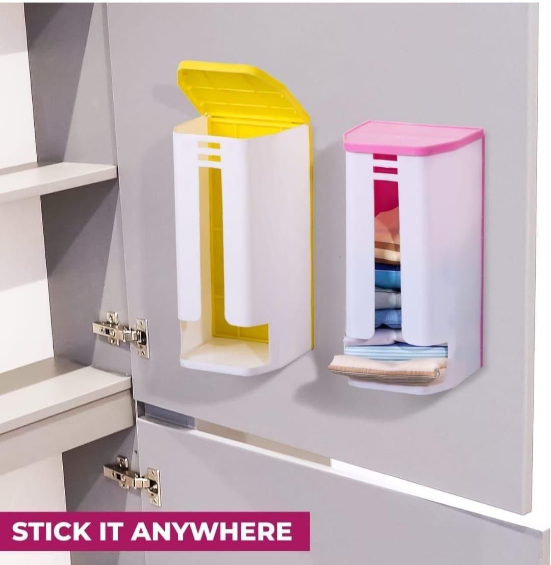 Kitchen Dispenser Grocery Bags Holder & Storage Box – Wall Mount Organizer | NISHU Superstores