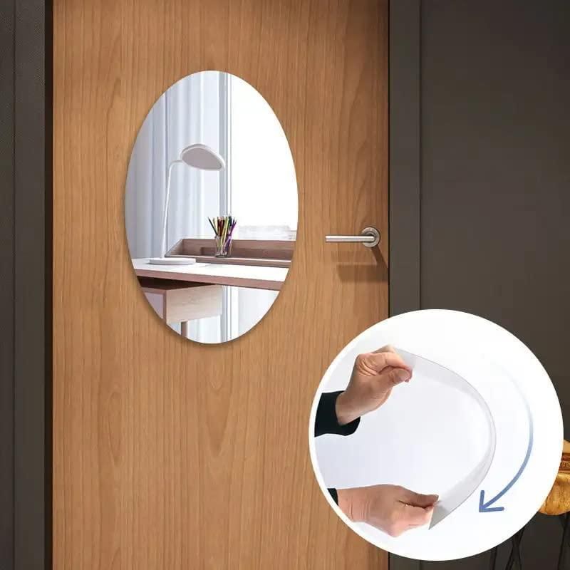 Combo of Oval & Square Shape Mirrors – Stylish Pack of 2 for Home & Vanity | NISHU Superstores