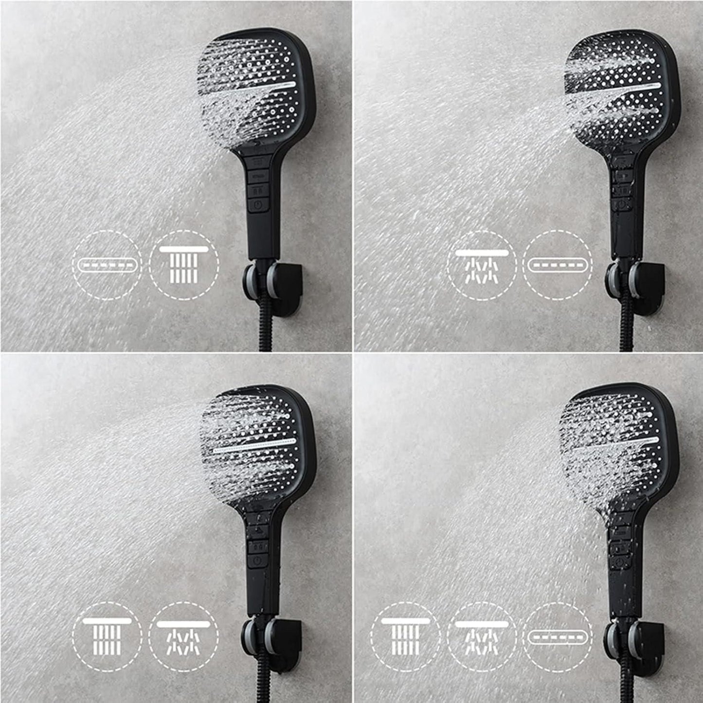 Handheld Shower Head – High-Pressure Water Saving Shower with Adjustable Modes | NISHU Superstores