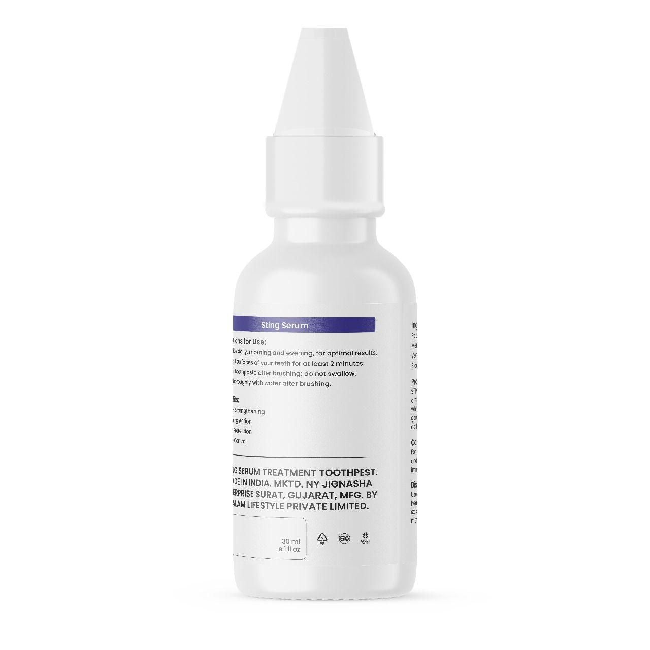 Intelligent smile Sting Serum Treatment Toothpaste 60ml (Pack of 1) – Advanced Oral Care | NISHU Superstores
