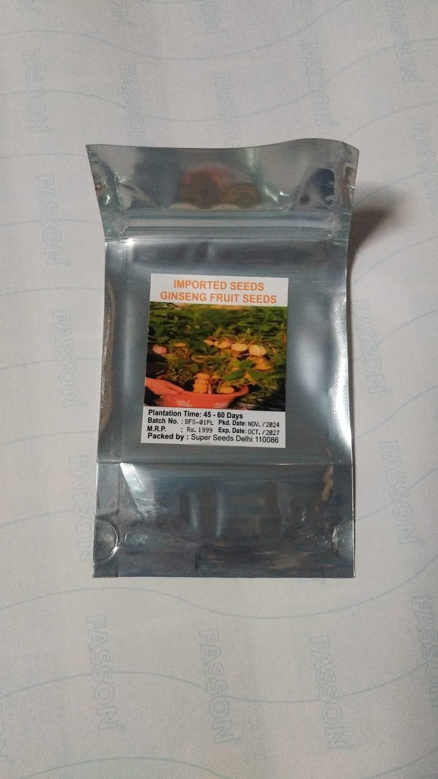 Ginseng Fruit Seeds – Medicinal & Nutrient-Rich Super fruit for Home Growing | NISHU Superstores