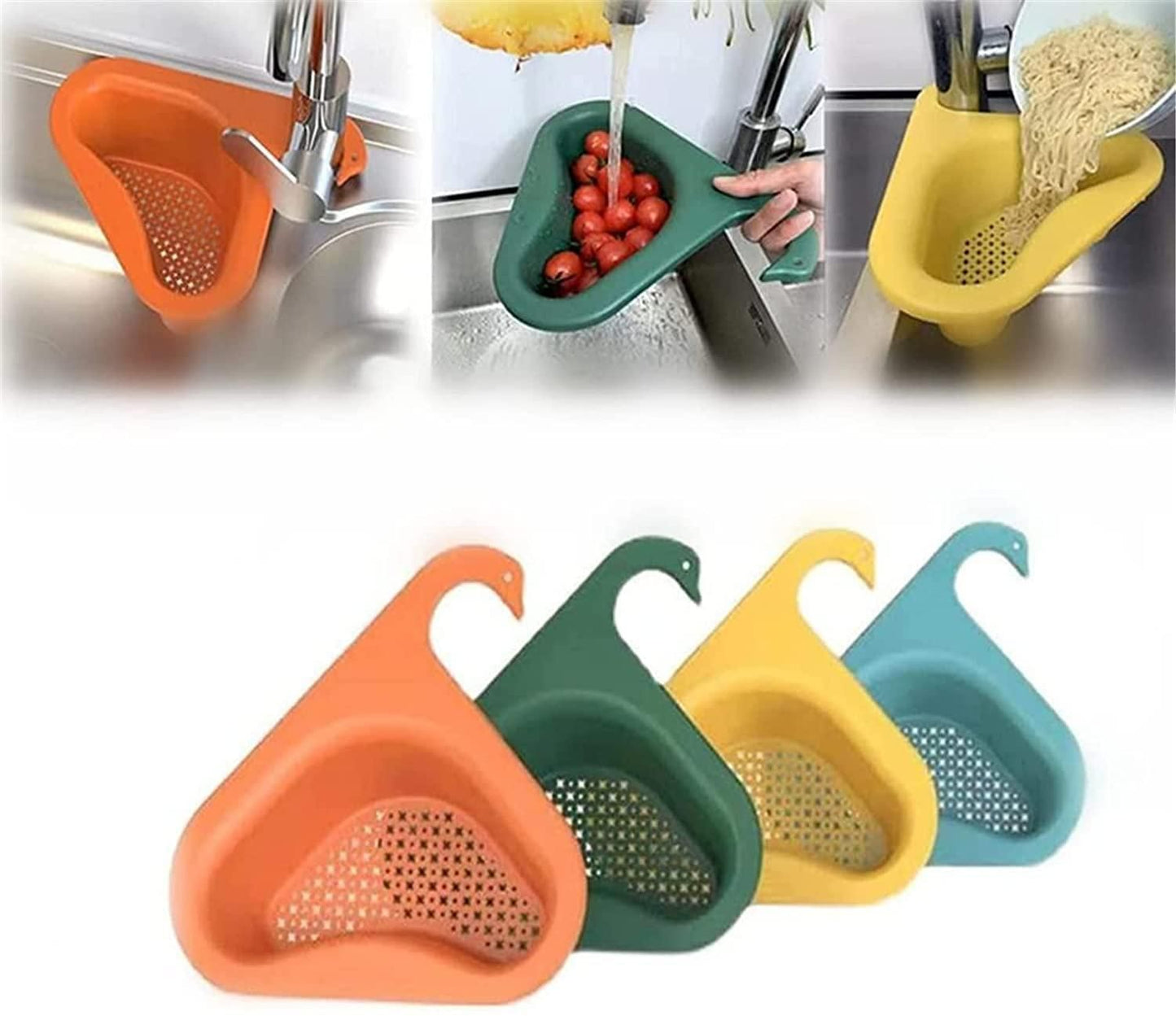 Multipurpose Plastic Kitchen Sink Organizer Corner – Pack of 2 | NISHU Superstores