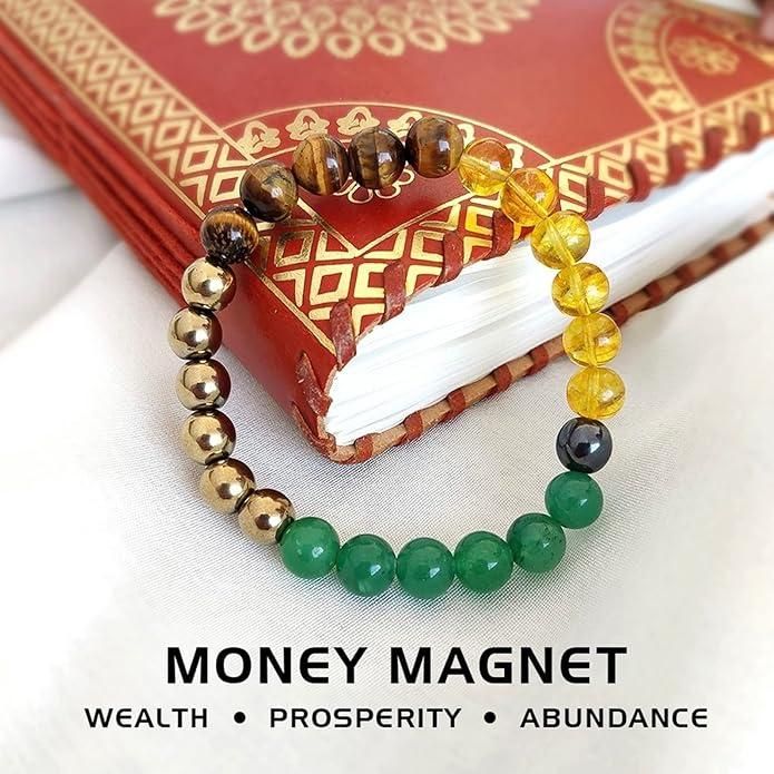 Natural Money Magnet Bracelet for Wealth & Positivity | Pack of 1 – NISHU Superstores