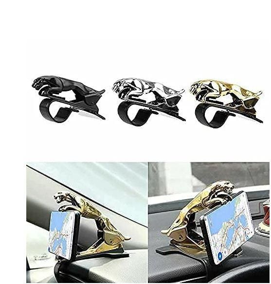 Jaguar Design HUD Car Mobile Phone Holder – Stylish & Secure Dashboard Mount | NISHU Superstores