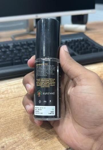 Ayurveda 2-in-1 Instant Hair Color Spray with German Formula (Pack of 2) | NISHU Superstores
