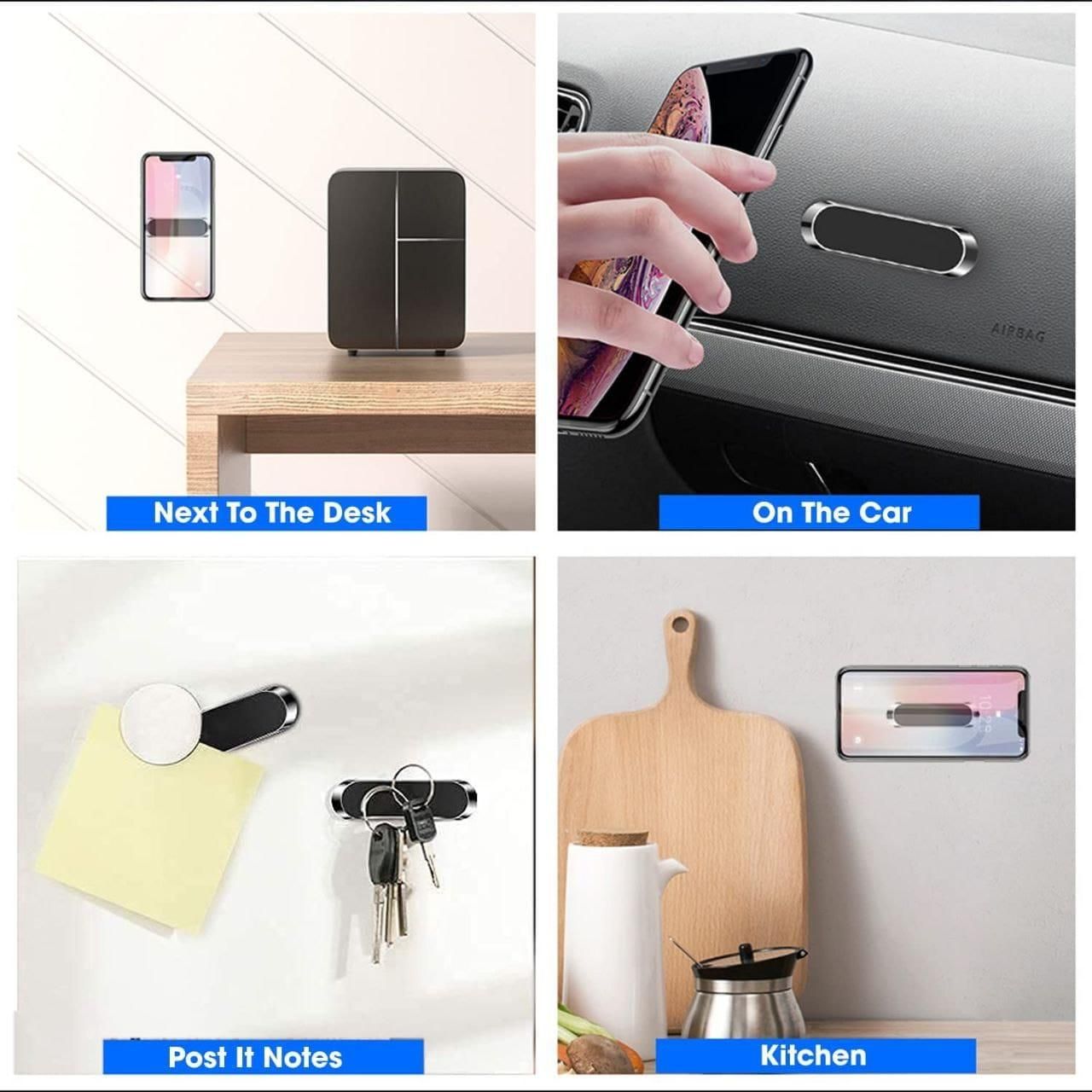 Hold Up Magnetic Mobile Holder for Car Dashboard – Strong Grip & 360° Rotation | NISHU Superstores