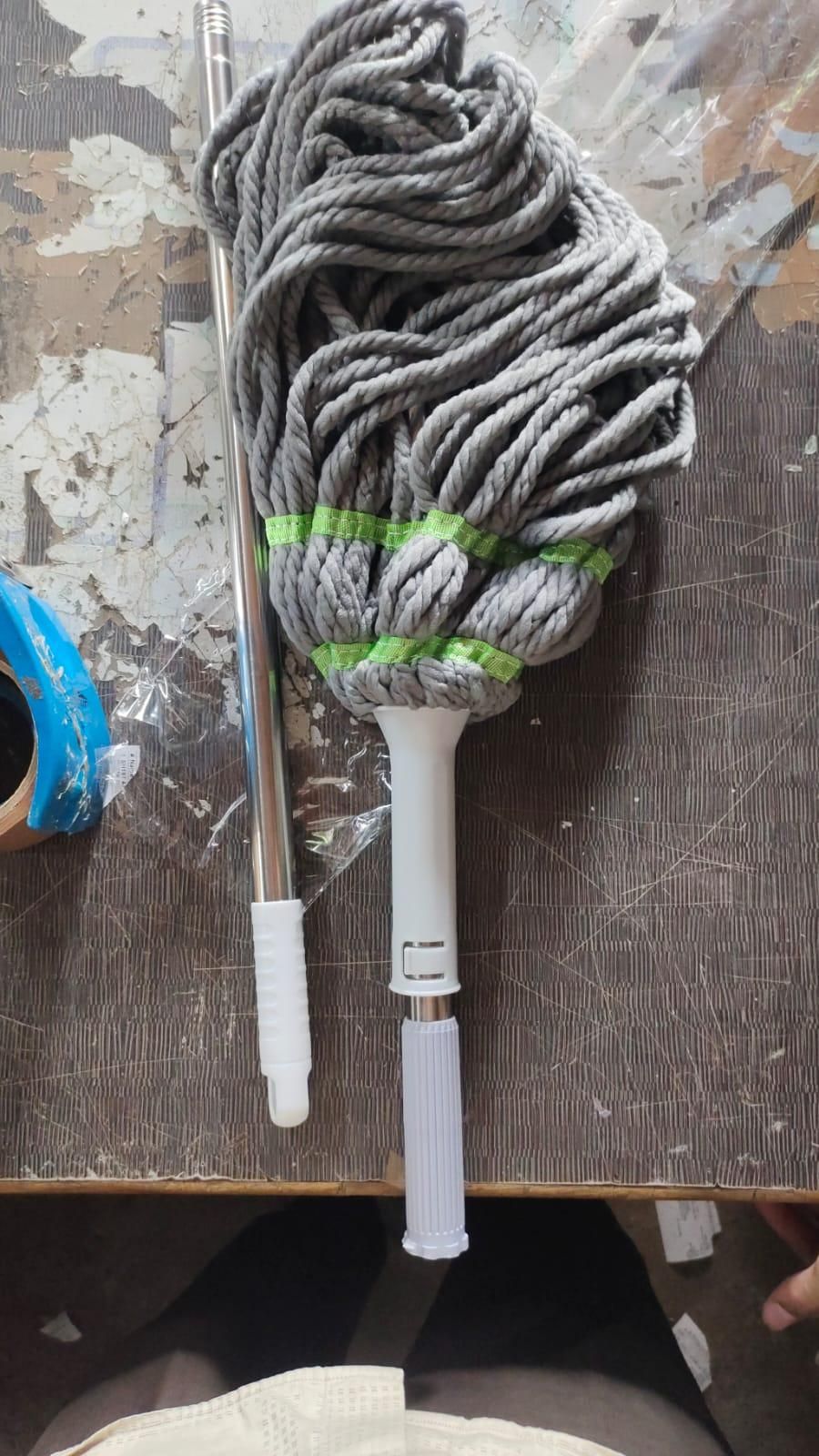 Easy Squeeze Twist Mop – Effortless Floor Cleaning with 360° Spin | NISHU Superstores