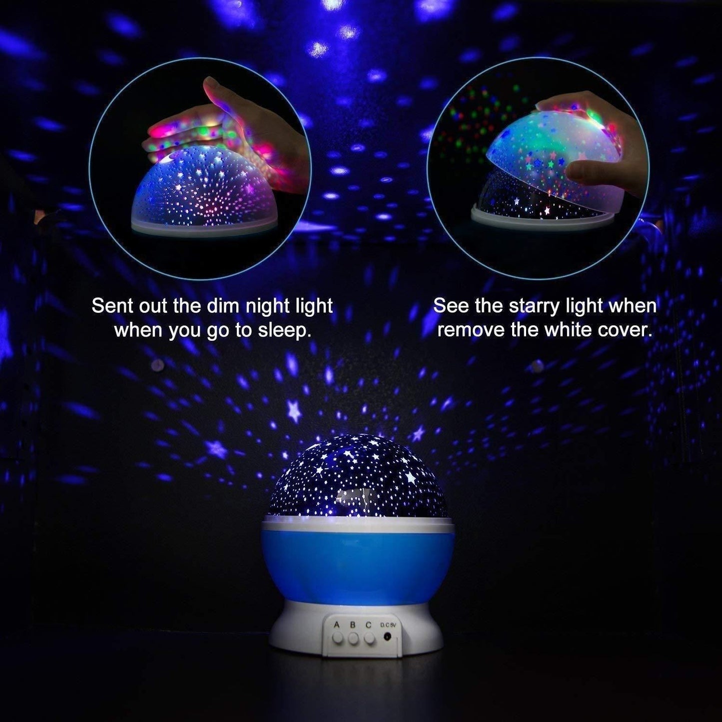 Star Master Color Changing Projection Lamp – Dreamy Rotating Night Light | NISHU Superstores