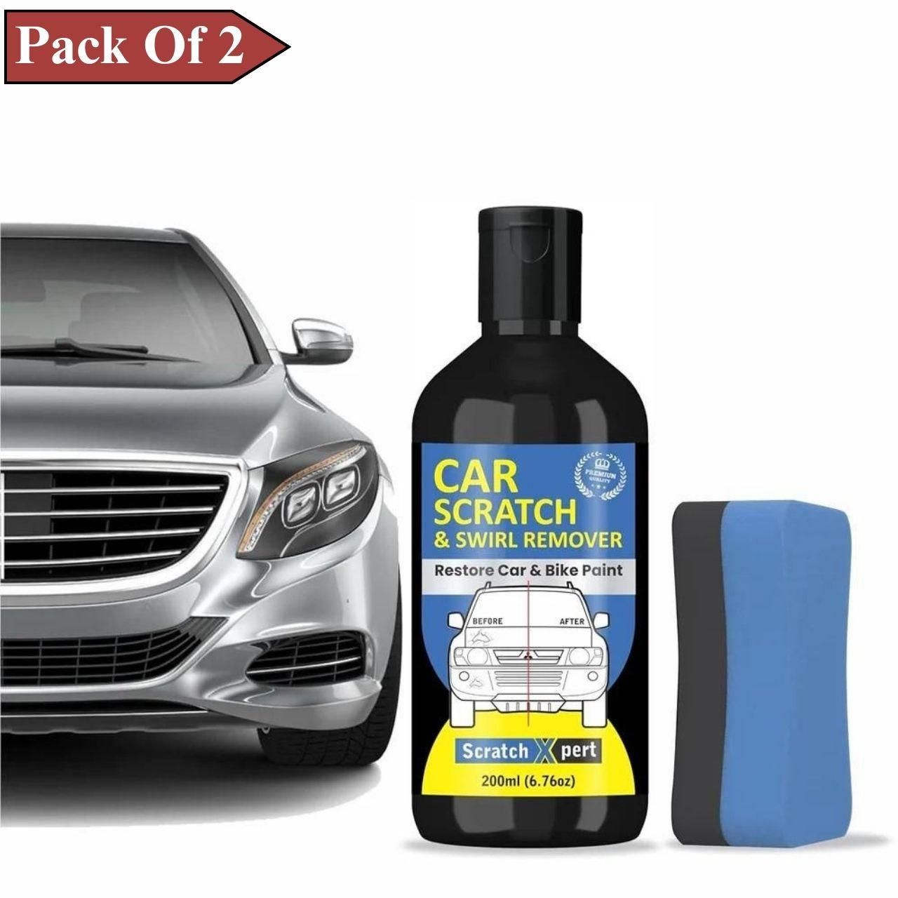 Car Body Scratch Remover & Repair Polishing Cream Kit 200ML (Pack of 2) – Restore & Shine | NISHU Superstores