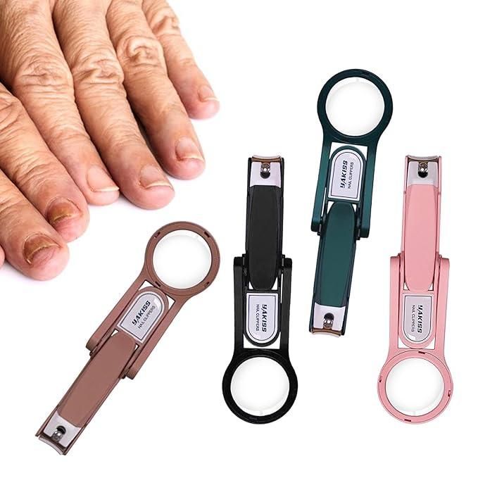 Nail Clipper with Magnifying Glass – Precision Trimming for Kids & Seniors | NISHU Superstores
