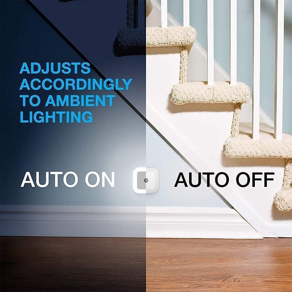 Smart Sensor LED Plug-in Night Lamp – Auto On/Off, Energy Efficient | NISHU Superstores