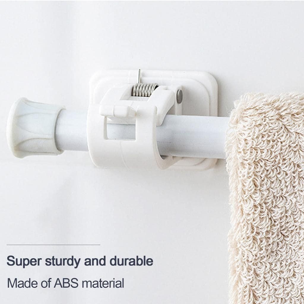 Self-Adhesive Wall Mount Clip Hooks (Pack of 2) – Instant Stick-On Hangers | NISHU Superstores