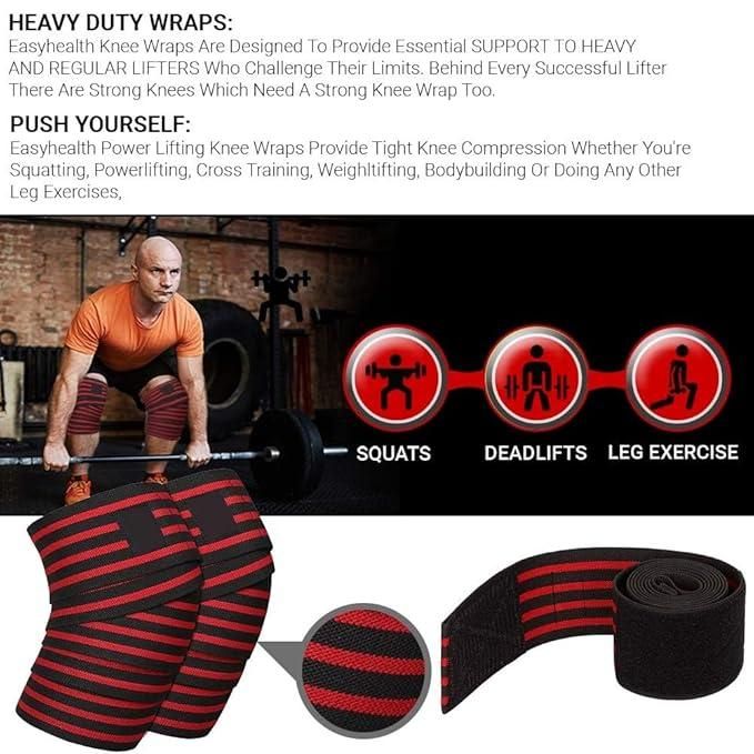 Knee Wrap Pair – Adjustable Support for Knee Pain Relief & Stability | NISHU Superstores