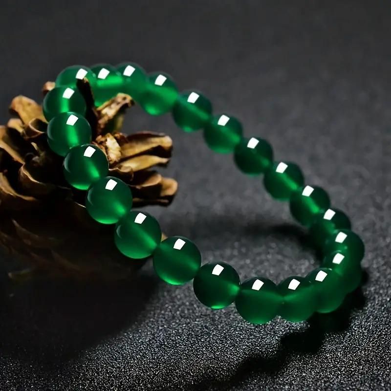 Green Jade Bracelet (Pack of 1) – Natural Healing Crystal Bracelets | NISHU Superstores