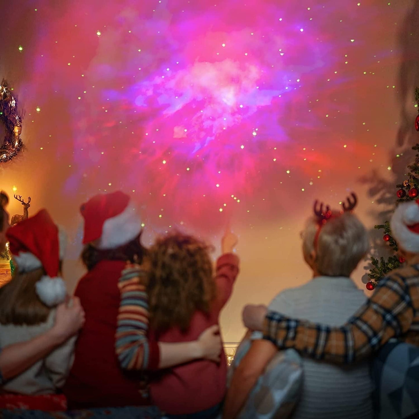 Astronaut Galaxy Projector – 360° Magnetic Head Rotation with Remote Control | NISHU Superstores