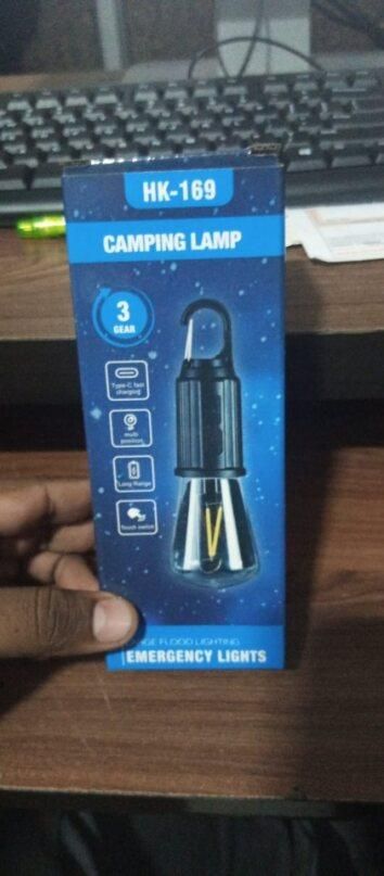3 Mode Decorative Hanging Tent Bulb Lamp for Camping – Pack of 1 | NISHU Superstores