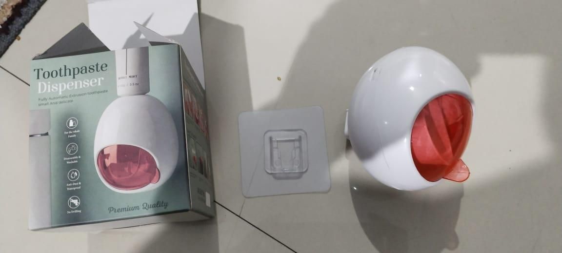Automatic Toothpaste Dispenser – Hands-Free Wall Mounted Bathroom Accessory | NISHU Superstores