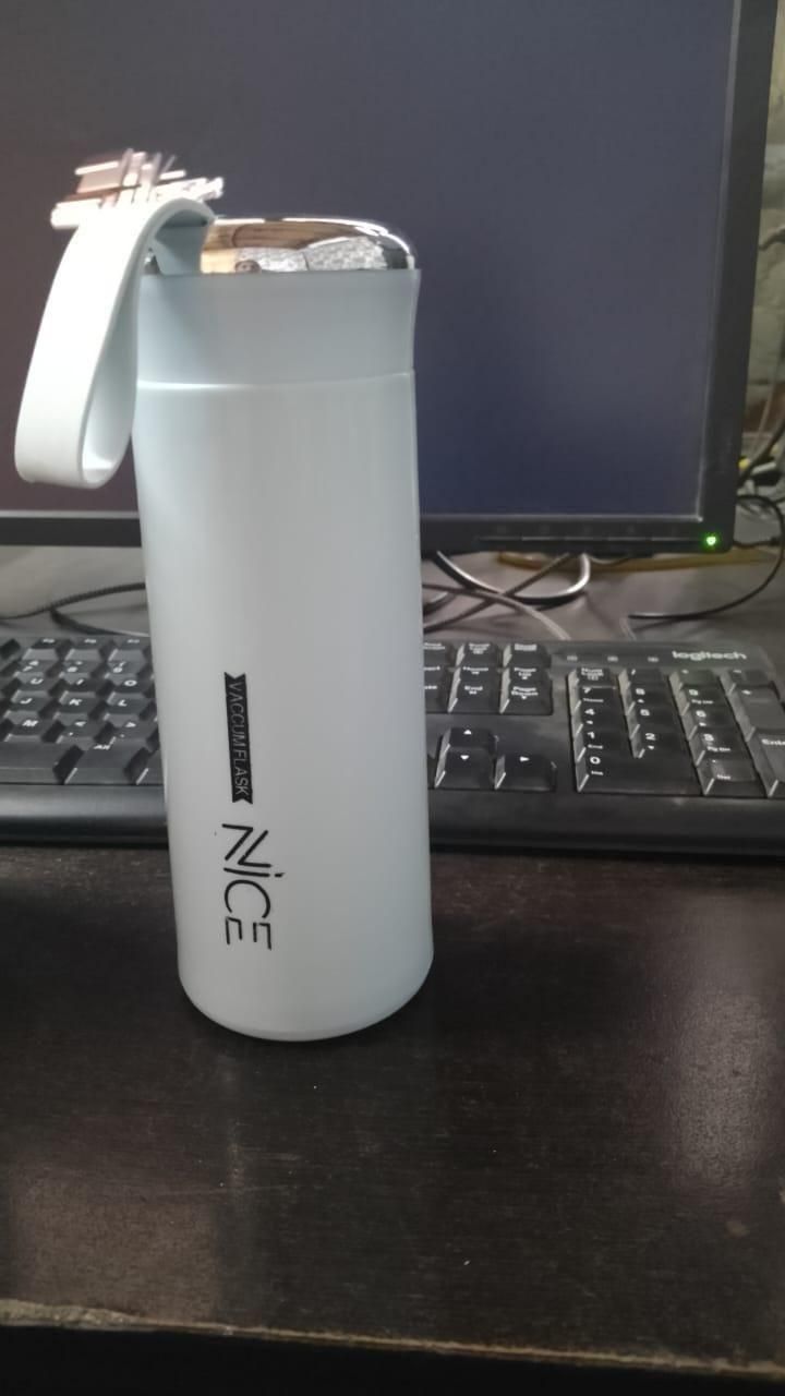 NICE Print Water Bottle (400ML) – Stylish & Leak-Proof Hydration Bottle | NISHU Superstores