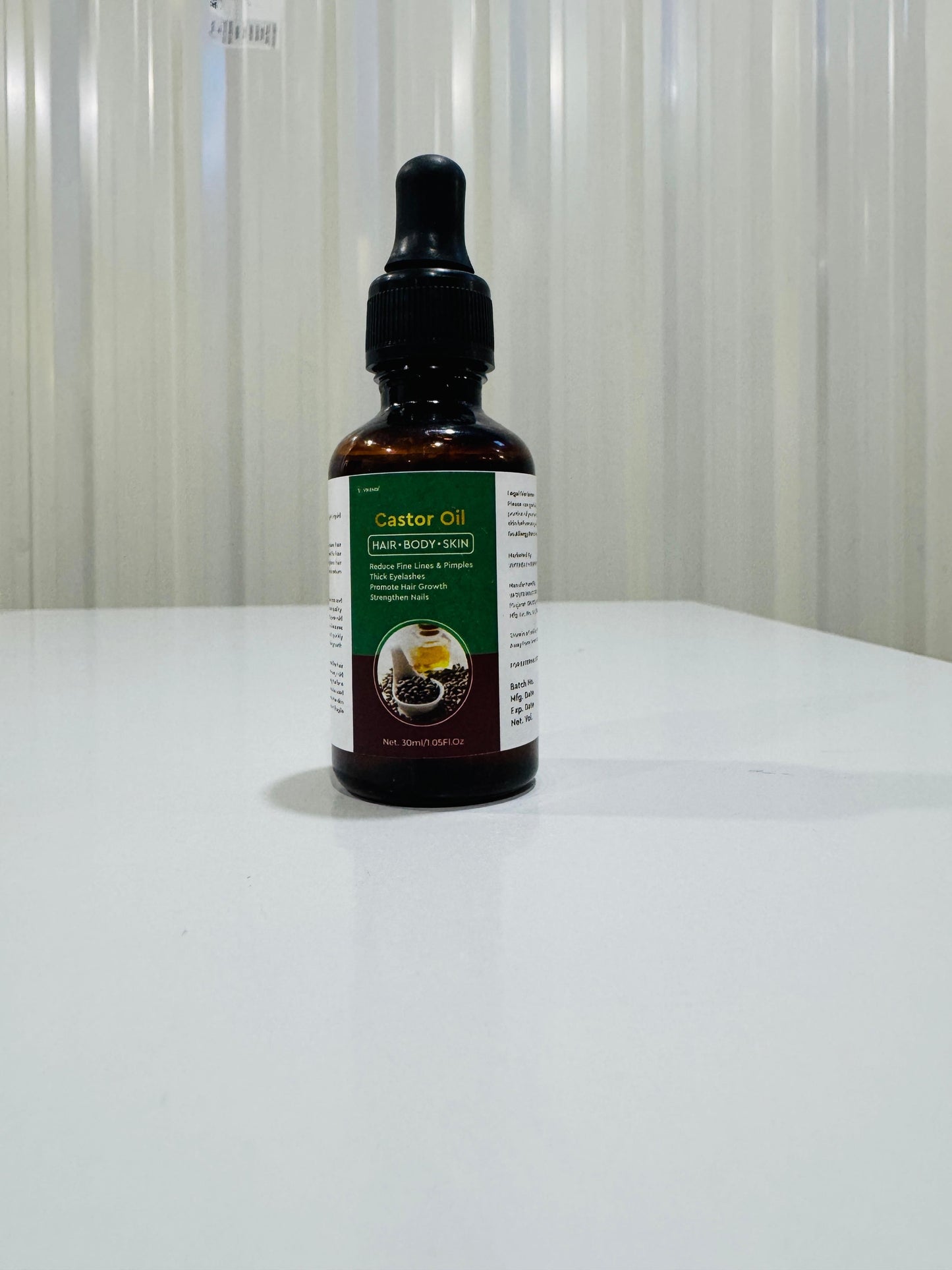 Castor Oil for Hair, Body & Skin (Pack of 2) – Pure & Natural Multipurpose Oil | NISHU Superstores