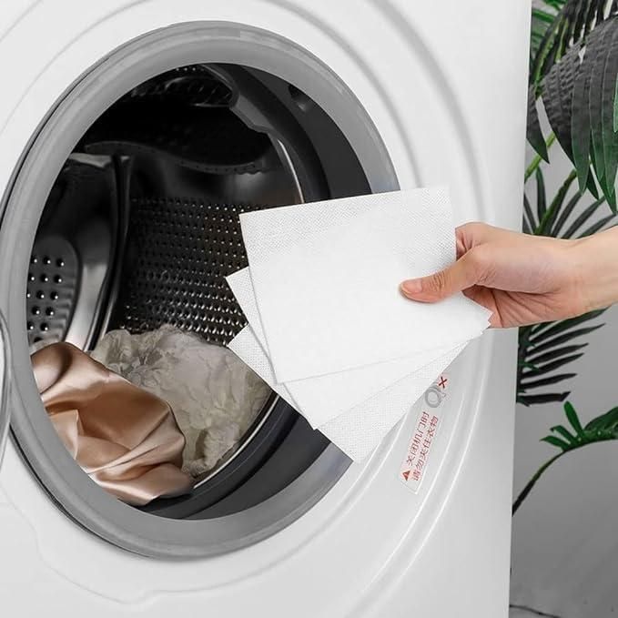 Fabric Clothes Color Absorb Paper for Washing Machine – Prevents Color Bleeding | NISHU Superstores