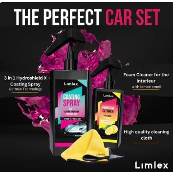 Coating Spray & Foam Car Cleaner 200ml Combo – Car Care & Protection | NISHU Superstores