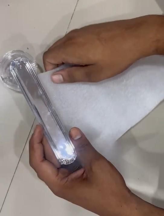Crystal Suction Door Handle – Easy Install & Strong Grip | NISHU Superstores