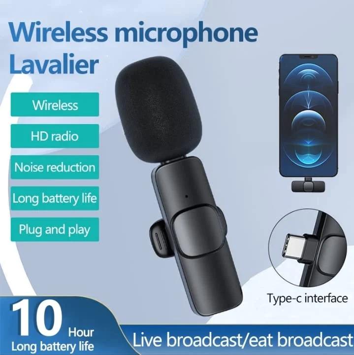 Imported Wireless Lavalier Microphone – Pro Audio & Video Recording Mic | NISHU Superstores