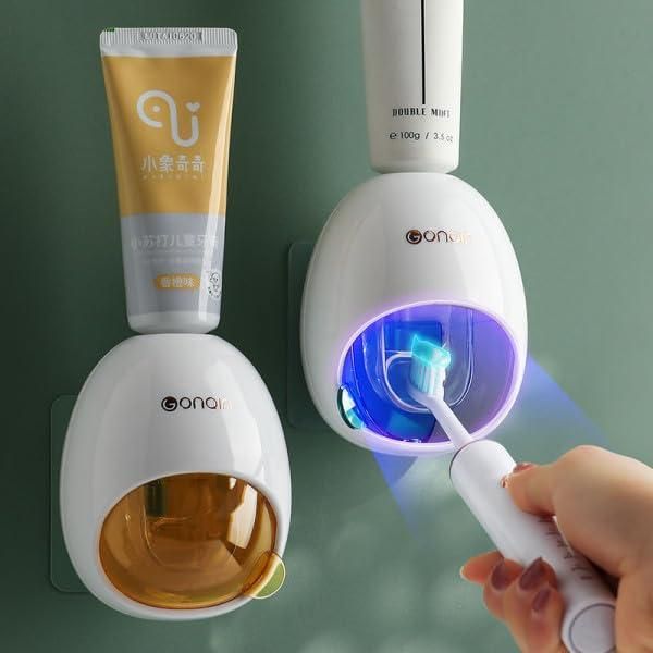 Automatic Toothpaste Dispenser – Hands-Free Wall Mounted Bathroom Accessory | NISHU Superstores