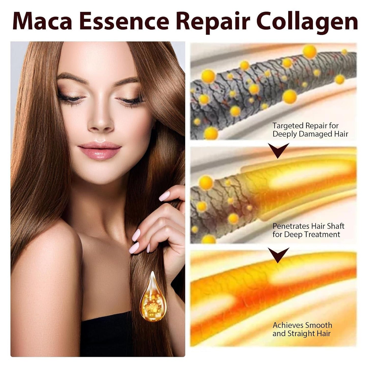 Collagen Hair Oil Serum 50ML – Smooth, Shine & Strengthen | NISHU Superstores