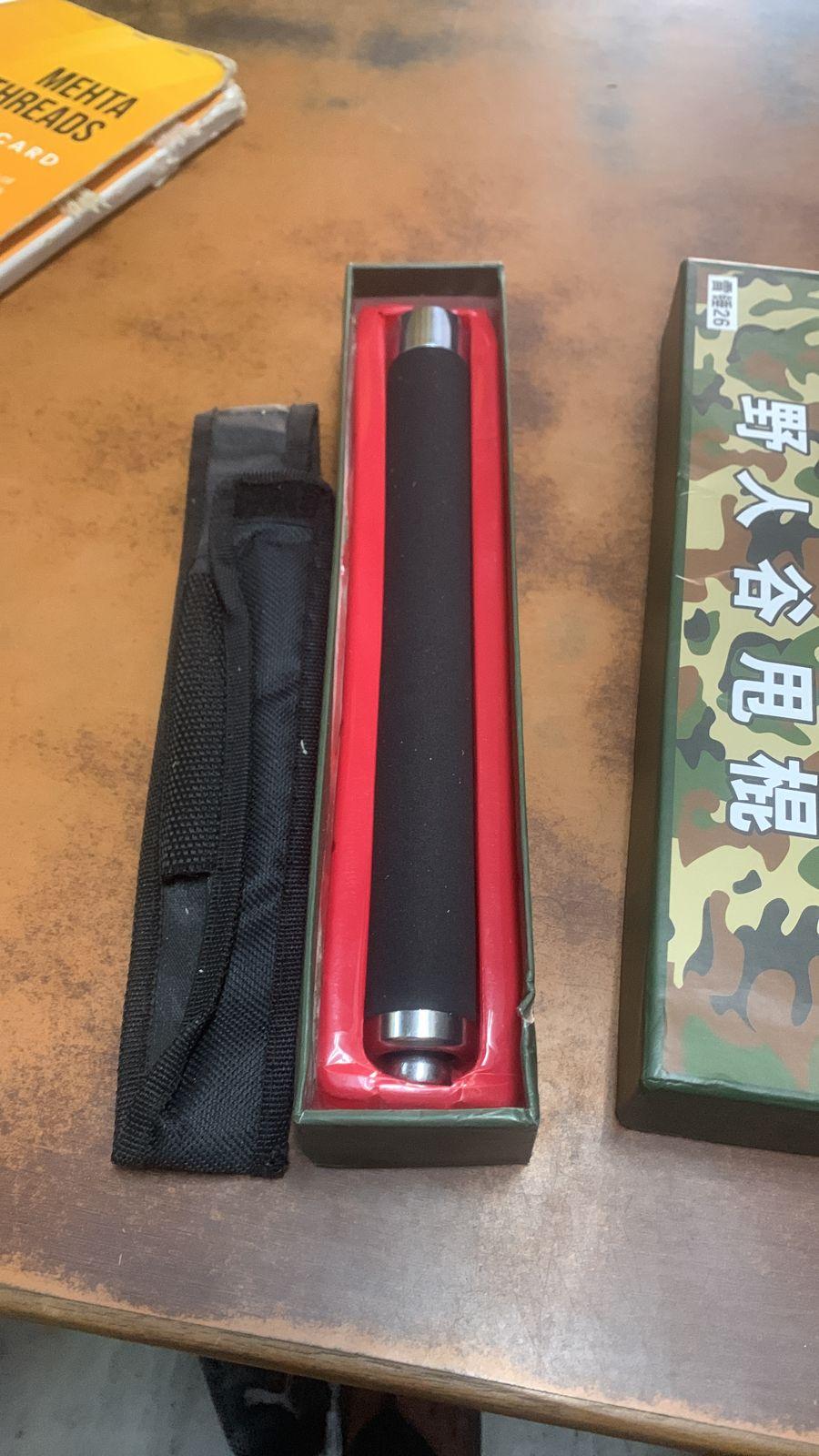Vishou Self Defense Tactical Rod – Heavy Metal Extendable Stick | NISHU Superstores