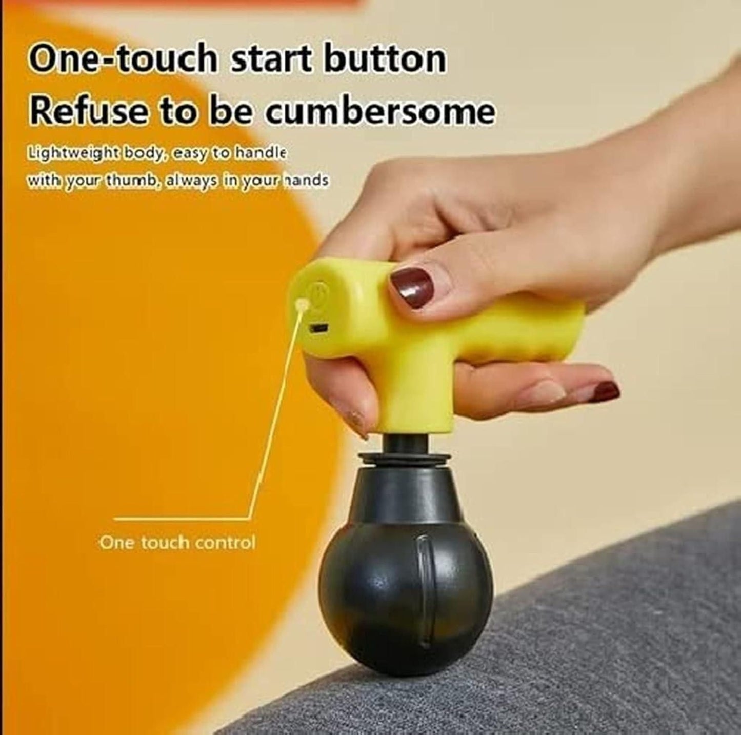 Mini Facial Gun Deep Muscle Massager – Portable Relaxation Tool | NISHU Superstores