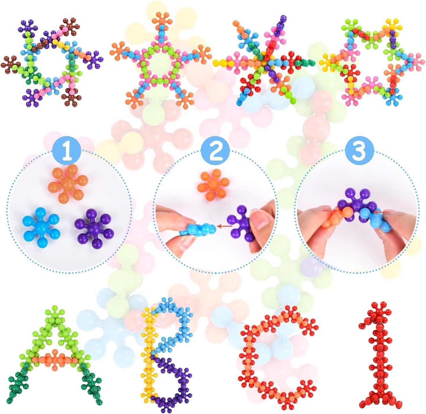 100 Pcs Educational Building Blocks for Kids – Creative Learning Toy Set | NISHU Superstores