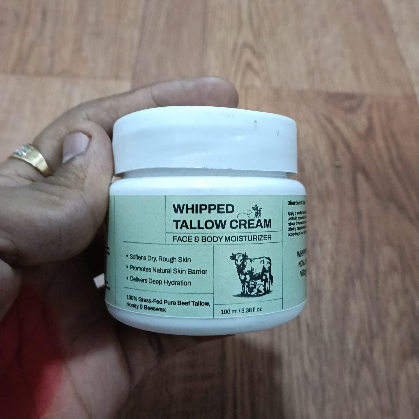 Whipped Tallow Cream 100ml | Natural Moisturizing & Skin Repair Cream | NISHU Superstores