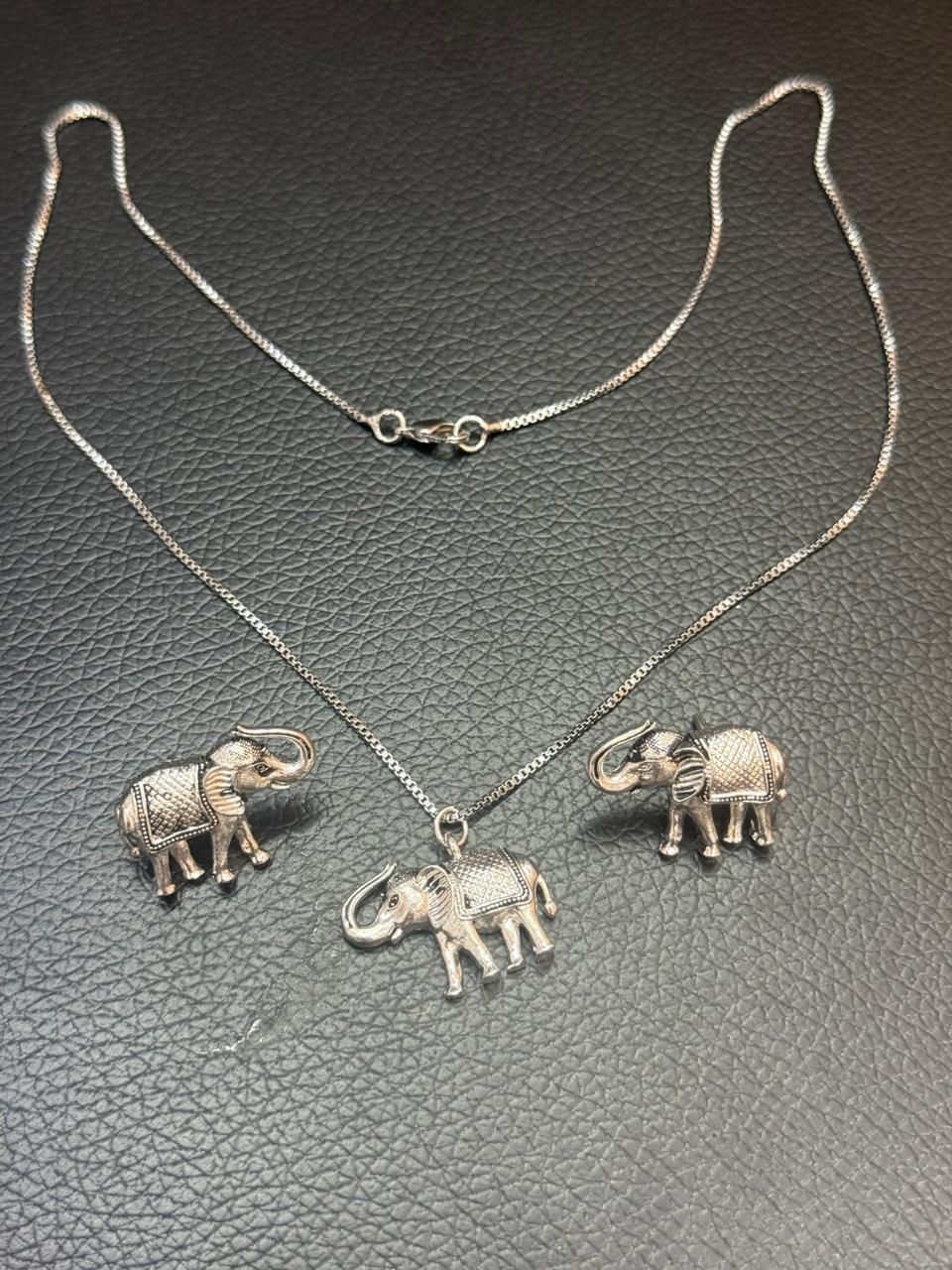 Elephant Necklace Set – Stylish Jewelry for Women | NISHU Superstores