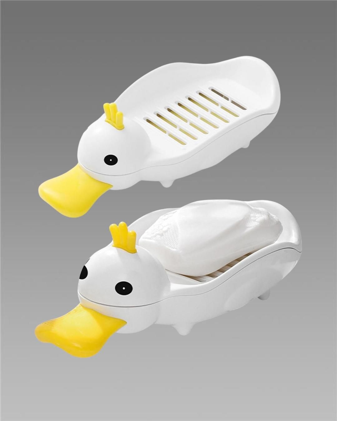 Self Draining Soap Dish Holder – Plastic Soap Tray (Pack of 2) | NISHU Superstores