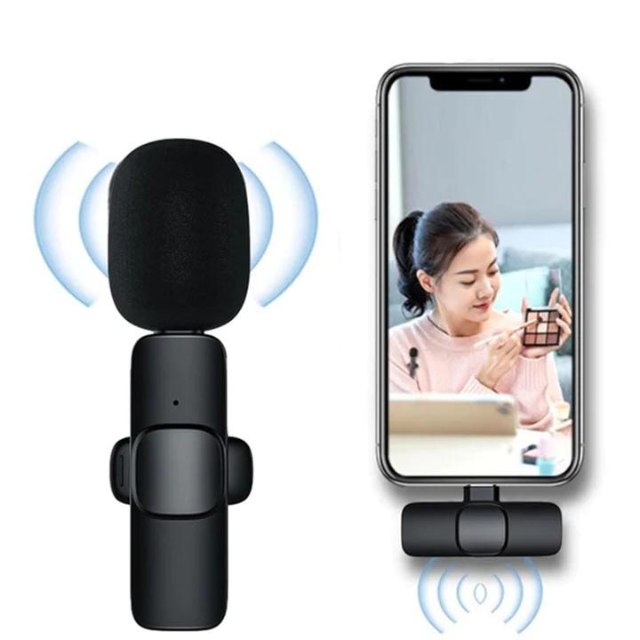 Imported Wireless Lavalier Microphone – Pro Audio & Video Recording Mic | NISHU Superstores