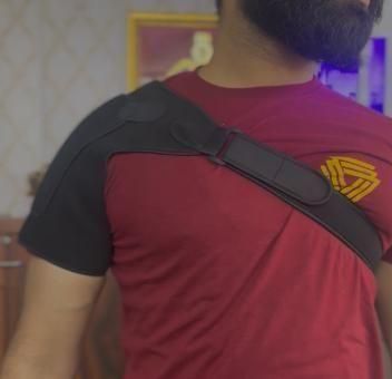 SPOSAFE Shoulder Support Back Brace – Posture Corrector & Pain Relief | NISHU Superstores