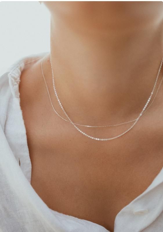 Fine Necklace Silver Beading Chain – Elegant & Durable Jewelry | NISHU Superstores