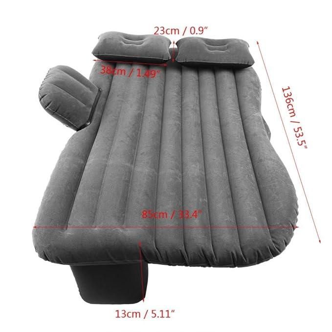 Car Travel Bed Mattress with 2 Air Pillows – Portable Inflatable Backseat Bed | NISHU Superstores
