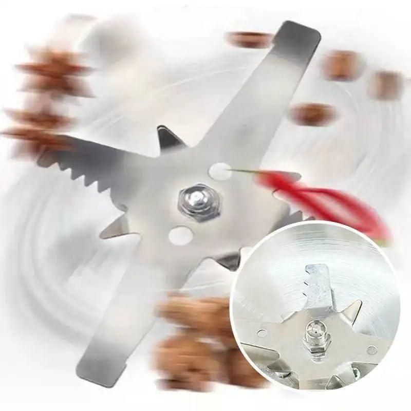 Stainless Steel Grinder for Herbs, Spices, Nuts & Coffee – Powerful Home Mill | NISHU Superstores
