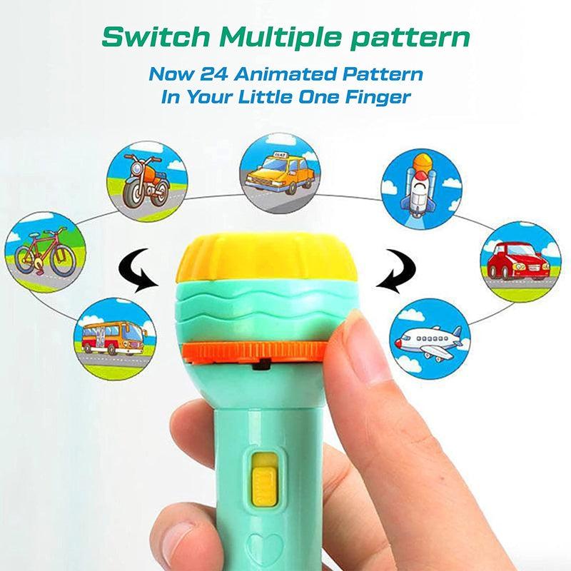 Slide Flashlight Torch for Kids – Educational Learning Projection Toy | NISHU Superstores