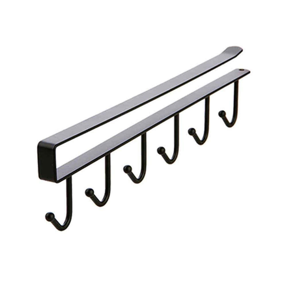 Mug & Wine Glass Storage Hooks – Under Shelf Kitchen Organizer | NISHU Superstores