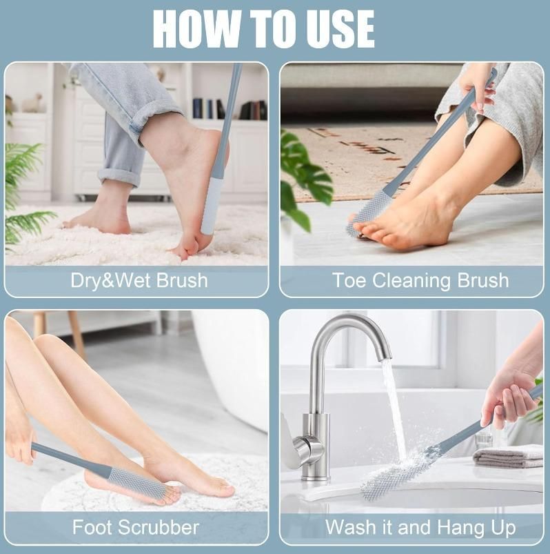Foot Cleaner Tool – Shower Scrubber for Deep Cleaning & Massage | NISHU Superstores