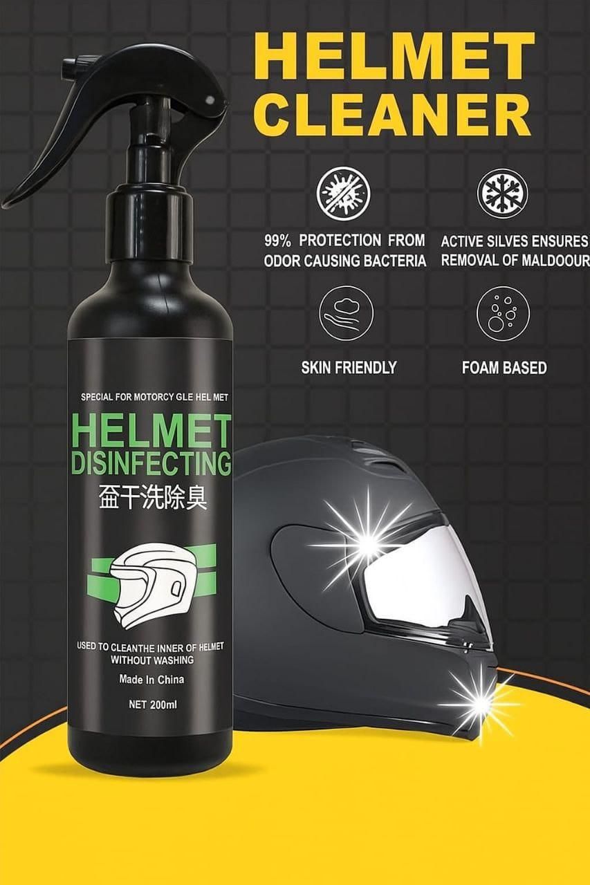 Helmet Disinfecting Spray – 200 ml Pack | NISHU Superstores