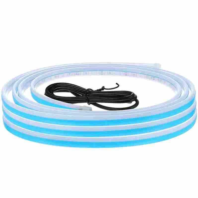 Universal Flexible Car LED Hood Strip Light (White) | Waterproof & Stylish | NISHU Superstores