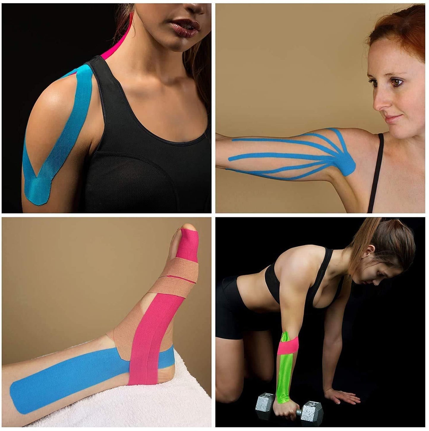 Kinesiology Tape for Muscle Pain Relief | Waterproof & Stretchable | NISHU Superstores