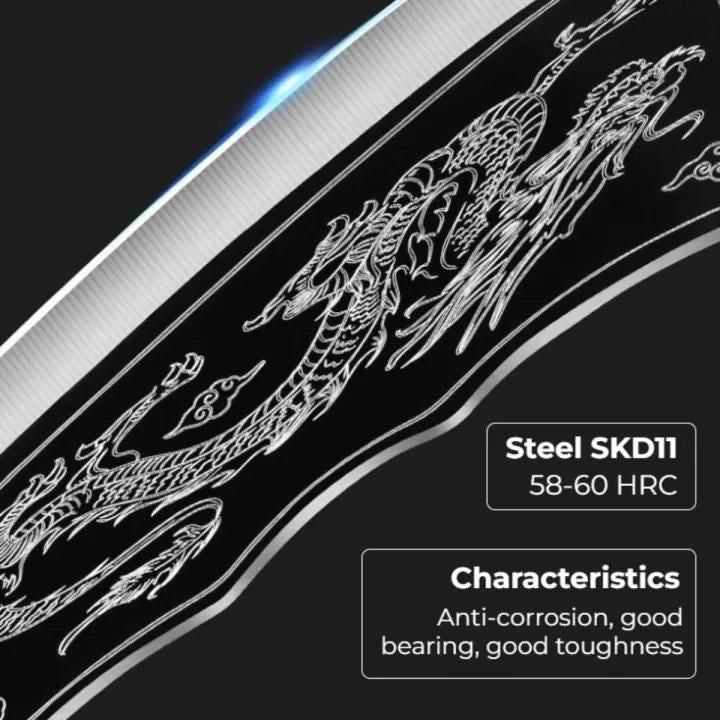 Dragon Chopping Knife – Stainless Steel Blade Kitchen Knife | NISHU Superstores