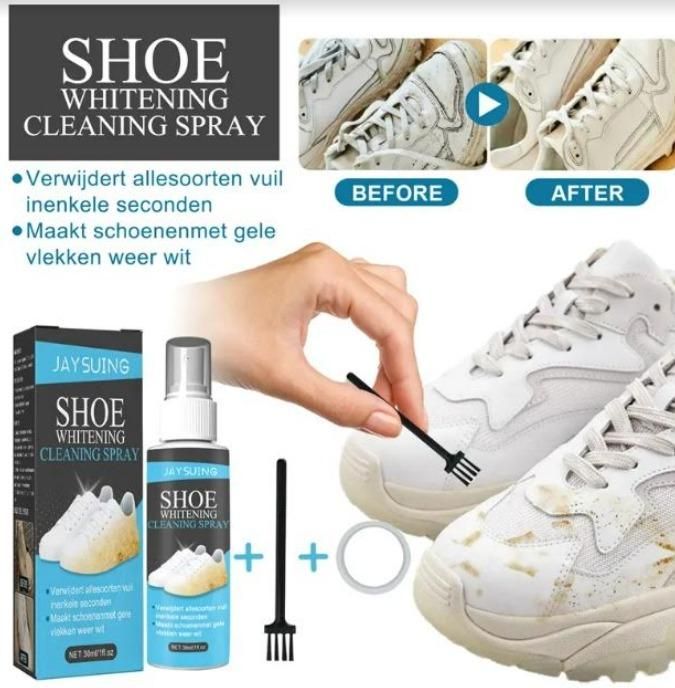 Shoe Whitener Spray – Multifunctional Instant Shine for All Shoe Types | NISHU Superstores