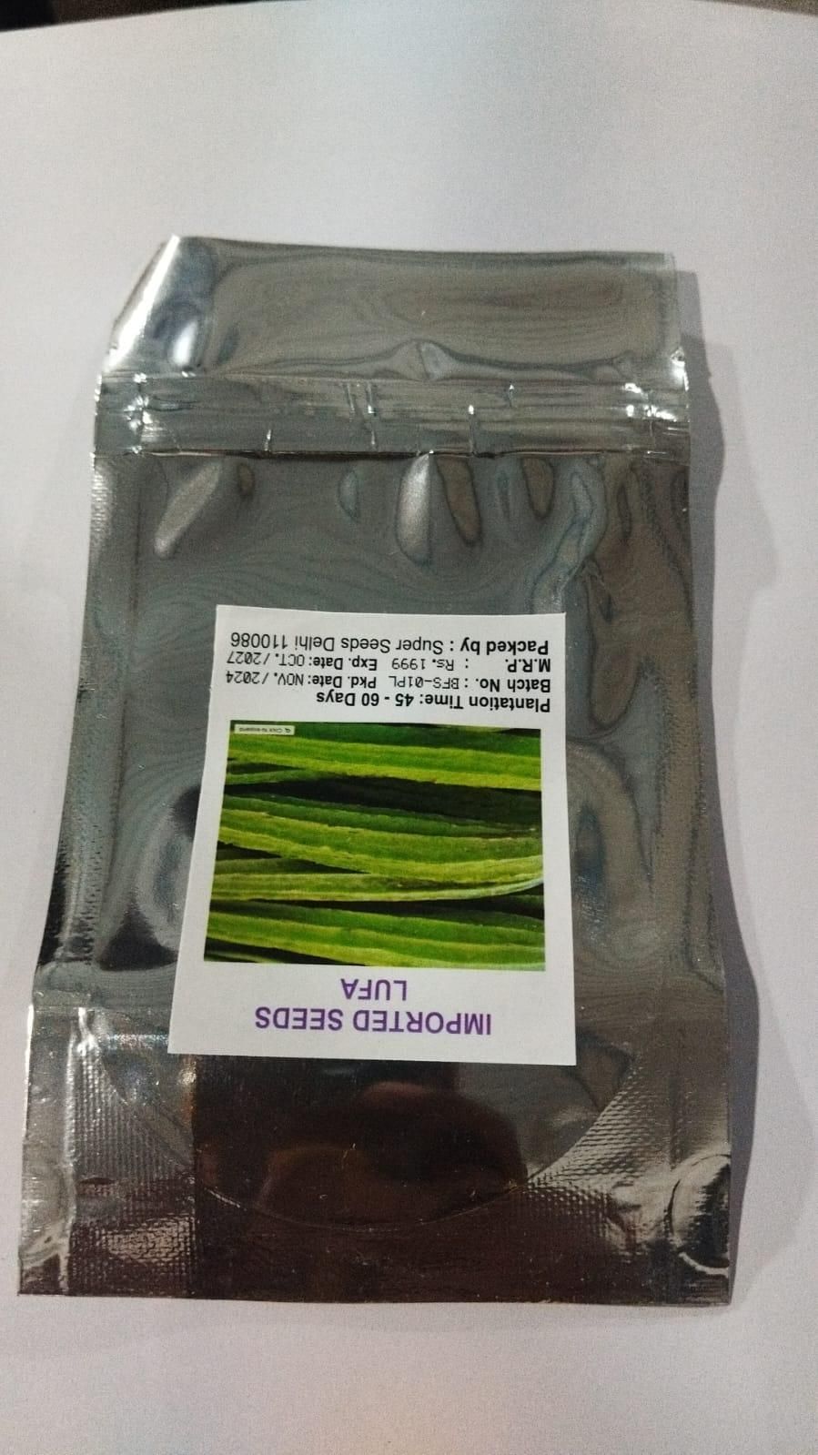 Luffa Ridge Gourd Heirloom Seeds – Natural & Non-GMO | NISHU Superstores